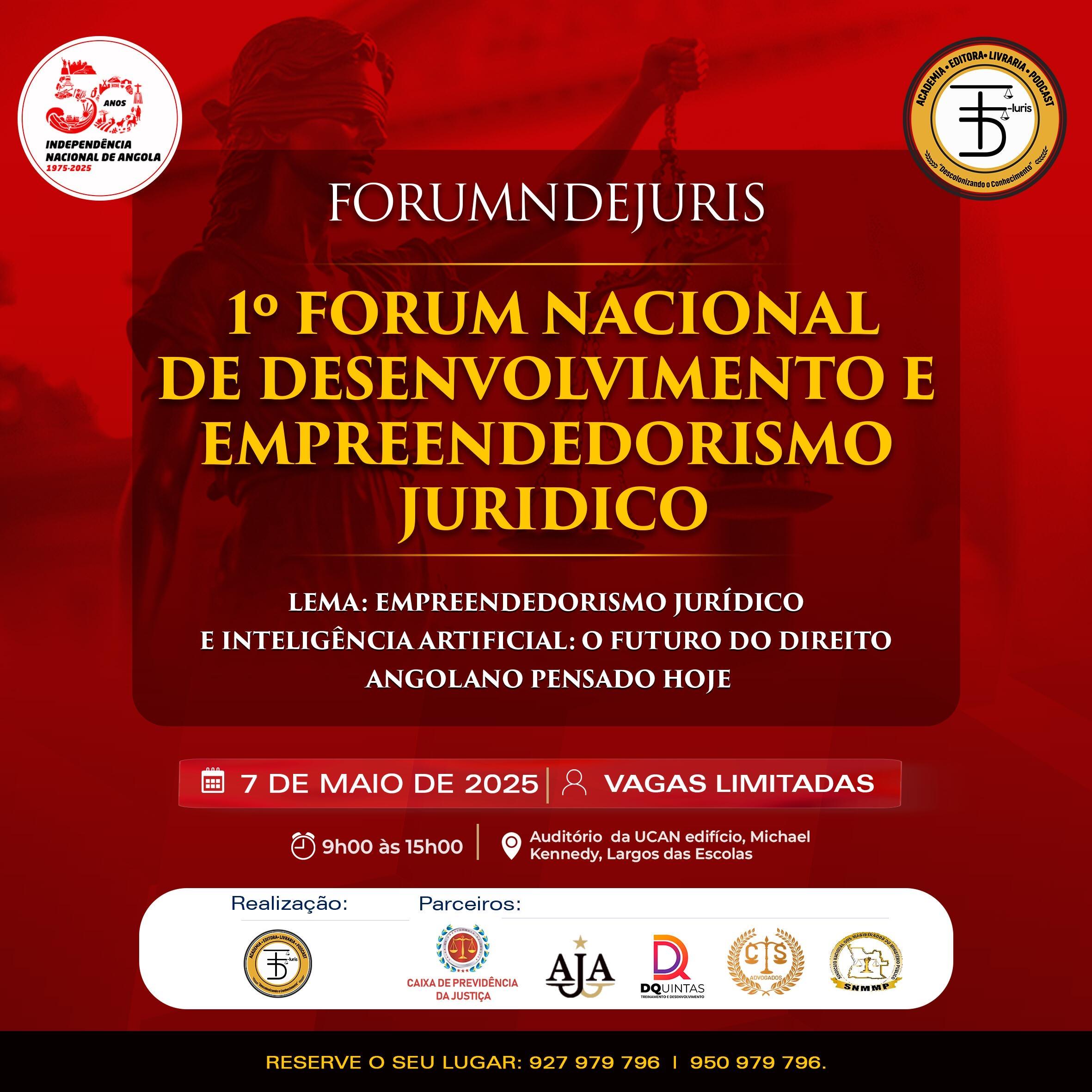 Fórum Nacional de Desenvolvimento e Empreendedorismo Jurídico